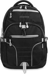 img 4 attached to 🎒 Ultimate Organization and Style: World New York Multi Compartment Backpack