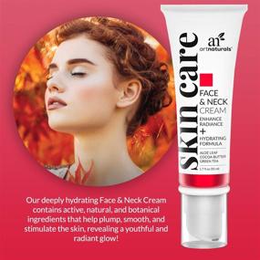 img 3 attached to 🌟 artnaturals Face and Neck Firming Cream - Anti Aging Moisturizer for Neck and Décolleté - Tightening and Lifting Sagging Skin - Antiwrinkle, Reducing Fine Lines with Vitamin C and Hyaluronic Acid - 1.7 Fl oz.