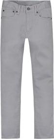 img 4 attached to 👖 Levis Little Skinny Performance Calabasas Kids' Apparel