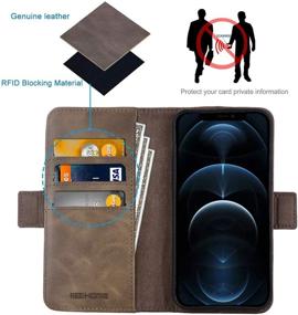 img 2 attached to KEZiHOME Genuine Blocking Magnetic Compatible Cell Phones & Accessories