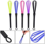 🔧 5-piece plastic whisk set: essential tools for hair color, barbering, and kitchen mixing logo