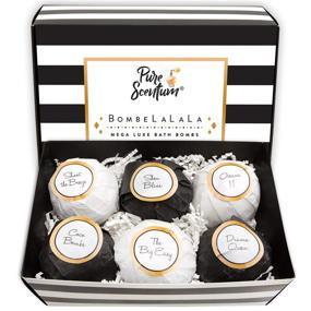 img 4 attached to 🛀 Pure Scentum Bombelalala: Luxurious, Organic, Vegan Bath Bomb Gift Set for Women