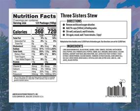 img 1 attached to 🥗 Backpacker's Pantry Three Sisters Stew: Freeze Dried, 2 Servings, 14g Protein, Gluten Free, Vegan