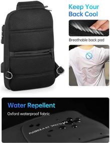 img 1 attached to Secure and Stylish: Anti-Theft Casual Shoulder Backpack for 9.7-Inch Devices