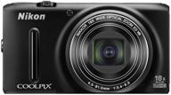 📷 nikon coolpix s9400 black digital camera logo