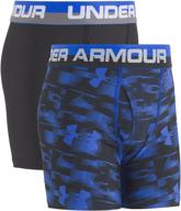 👦 top-rated under armour performance briefs graphite for boys - trendy and practical sportswear logo