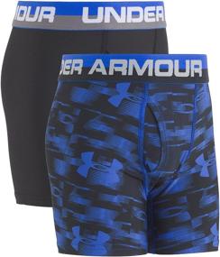 img 4 attached to 👦 Top-rated Under Armour Performance Briefs Graphite for Boys - Trendy and Practical Sportswear