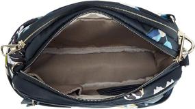 img 1 attached to Travelon Addison Anti-Theft Small Crossbody Bag Review: Midnight Floral, One Size - A Chic Travel Essential