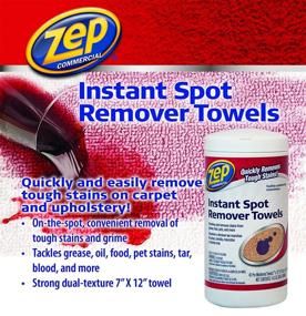 img 1 attached to Zep Instant Spot Remover Towels