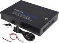 🔌 uhppote 110vac to 12vdc metal power supply box with backup battery link for door access control board logo