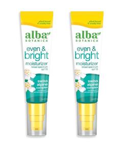 img 4 attached to 🌿 Alba Botanica TM Even Advanced Natural Moisturizer with Sea Moss, SPF 15, 2 fl oz (Pack of 2)