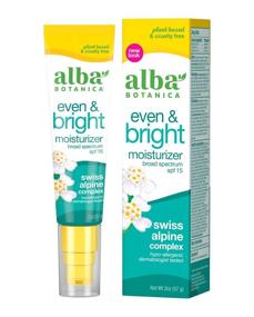 img 3 attached to 🌿 Alba Botanica TM Even Advanced Natural Moisturizer with Sea Moss, SPF 15, 2 fl oz (Pack of 2)