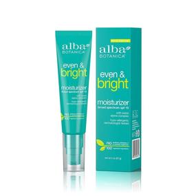 img 1 attached to 🌿 Alba Botanica TM Even Advanced Natural Moisturizer with Sea Moss, SPF 15, 2 fl oz (Pack of 2)