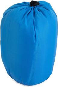 img 2 attached to Chuckit! Travel Pillow Bed: Compact, Versatile, 🛏️ and Comfortable - One Size, Blue and Grey