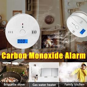 img 1 attached to 🚨 HECOPRO Digital Display Carbon Monoxide Detector: UL2034 Compliant, Alarm Clock Warning