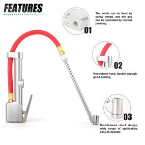 img 1 attached to MEANLIN MEASURE карманная накачка-штуцер