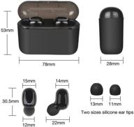 wireless ear buds bluetooth sweat proof charging logo