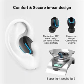 img 2 attached to Wireless Ear Buds Bluetooth Sweat Proof Charging