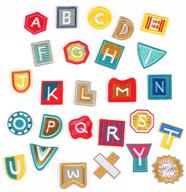 🎉 iron-on diy number/letter set patches: partyfareast applique embroidery badges logo