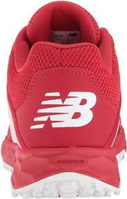 img 2 attached to 👟 Улучшите свою игру с черными мужскими спортивными кроссовками New Balance 3000V4 для бейсбола.