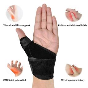 img 2 attached to Регулируемый стабилизатор Tendonitis Comfort Compression