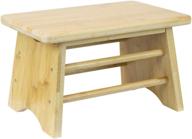 🪜 sorbus bamboo step stool: универсальный подножка и товар для горшкового обучения для детей, взрослых, кухни, ванной комнаты и многого другого! логотип