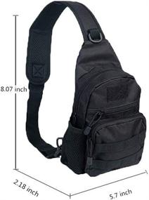 img 2 attached to Armiya Tactical Shoulder Backpack Trekking