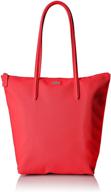 👜 lacoste nf1890po darkness pegasus women's handbags & wallets - vertical shoulder bags logo