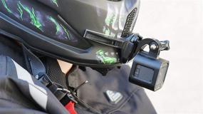 img 1 attached to 🔧 MotoRadds Universal Chin Mount for GoPro: Perfect Helmet Accessory for Motorcycle and Snowmobile Enthusiasts!