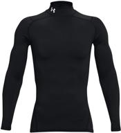 under armour coldgear compression black men's clothing in shirts logo