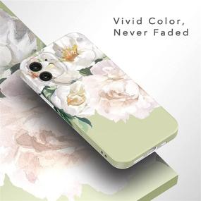 img 3 attached to 🌸 Moodot iPhone 12 Case for Women | Cute Aesthetic Floral Design | Soft TPU Matte Girls Protective Case | Art Painting | iPhone 12 6.1" | Van Gogh | Durable | Watercolor Flowers