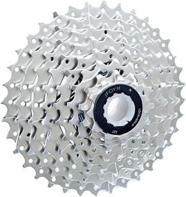 img 4 attached to JFOYH 8 Speed Cassette for Road Bike and MTB - 11-25T/11-28T/11-32T/11-34T/11-36T/11-40T/11-42T - Compatible with Shimano/SRAM/FSA HG Freehub Driver System