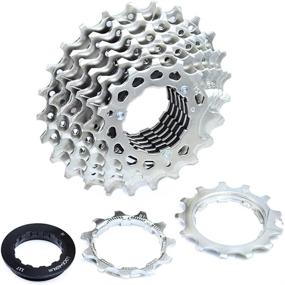 img 2 attached to JFOYH 8 Speed Cassette for Road Bike and MTB - 11-25T/11-28T/11-32T/11-34T/11-36T/11-40T/11-42T - Compatible with Shimano/SRAM/FSA HG Freehub Driver System