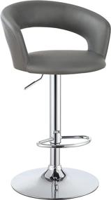 img 2 attached to Coaster Contemporary Chrome Upholstered Adjustable