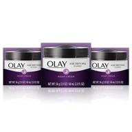 🌙 olay age defying classic moisturizer with vitamin e – pack of 3, night cream logo