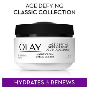 img 1 attached to 🌙 Olay Age Defying Classic Увлажняющий крем с витамином Е - упаковка из 3 штук, ночной крем