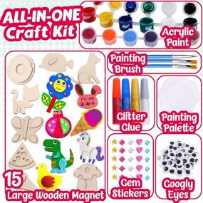 img 2 attached to 🎨 Kids' Arts and Crafts Supplies by GoodyKing