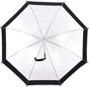 img 3 attached to Transparent Umbrella Handle Windproof Girls