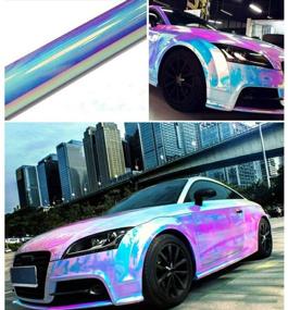 img 2 attached to XhuangTech Holographic Rainbow Adhesive Sticker