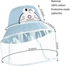 img 2 attached to Shield Bucket Transparent Dustproof Windproof Occupational Health & Safety Products