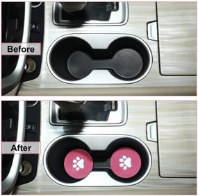 img 2 attached to Boao Coasters Silicone Coaster Accessories Interior Accessories