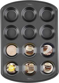 img 3 attached to Wilton Perfect Results Premium Non-Stick Bakeware Muffin Pan & Cupcake Pan: 12-Cup Steel for Delicious Baking Results