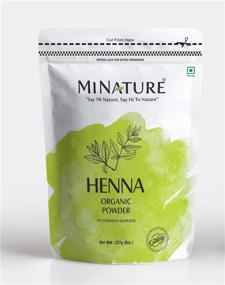 img 4 attached to 🌿 Pure & Natural mi nature Henna Powder from Rajasthan, India - 100% Authentic (227g / 1/2 lb) for Hair Dye/Color