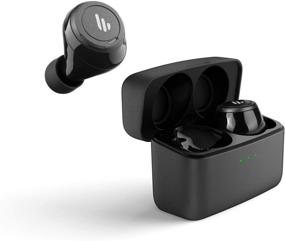 img 4 attached to Edifier TWS5 True Wireless Earbuds - 32 Hr Battery, Mic, Charging Case - Black