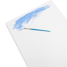 img 2 attached to 🎨 Холст Amazon Basics для живописи, 5 штук, 16x20 - доступный, высококачественный набор холста для художников
