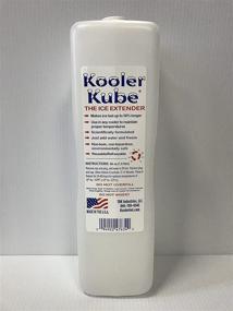 img 4 attached to Kooler Gel Ice Extender (White) - 3.5x3.5x12.25