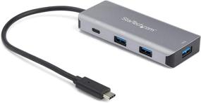 img 4 attached to 🔌 High-Speed 4-Port USB-C Hub - 10Gbps - 3x USB-A &amp; 1x USB-C - 9.8” Host Cable by StarTech.com