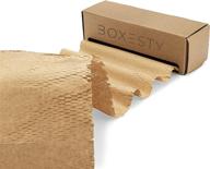 🐝 honeycomb packaging paper cushioning by boxesty: enhanced protection for fragile items логотип