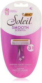 img 4 attached to 🪒 BIC Soleil Twilight Women's 3-Blade Disposable Razor, 4 Count - Varied Packaging