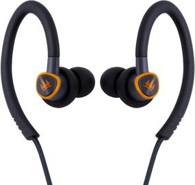 img 2 attached to 🎧 EcoSurvivor IPX4 Sweat Resistant Earbuds: Mic, Controller, Flexible Loops, Gel Cushions, Premium Sound - Perfect Outdoors Headphones, 37602 Gray